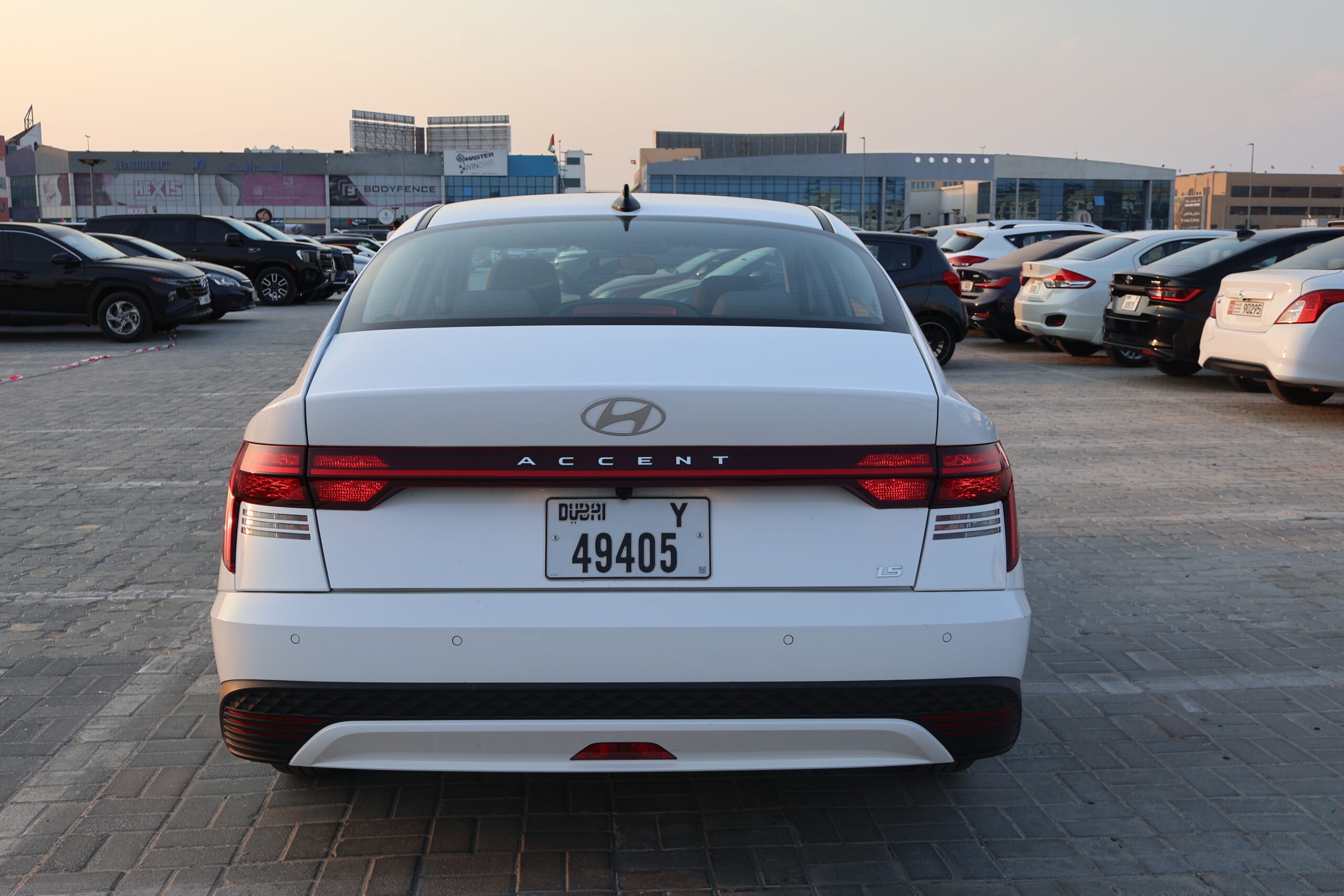 Hyundai Accent 2022 car rental dubai