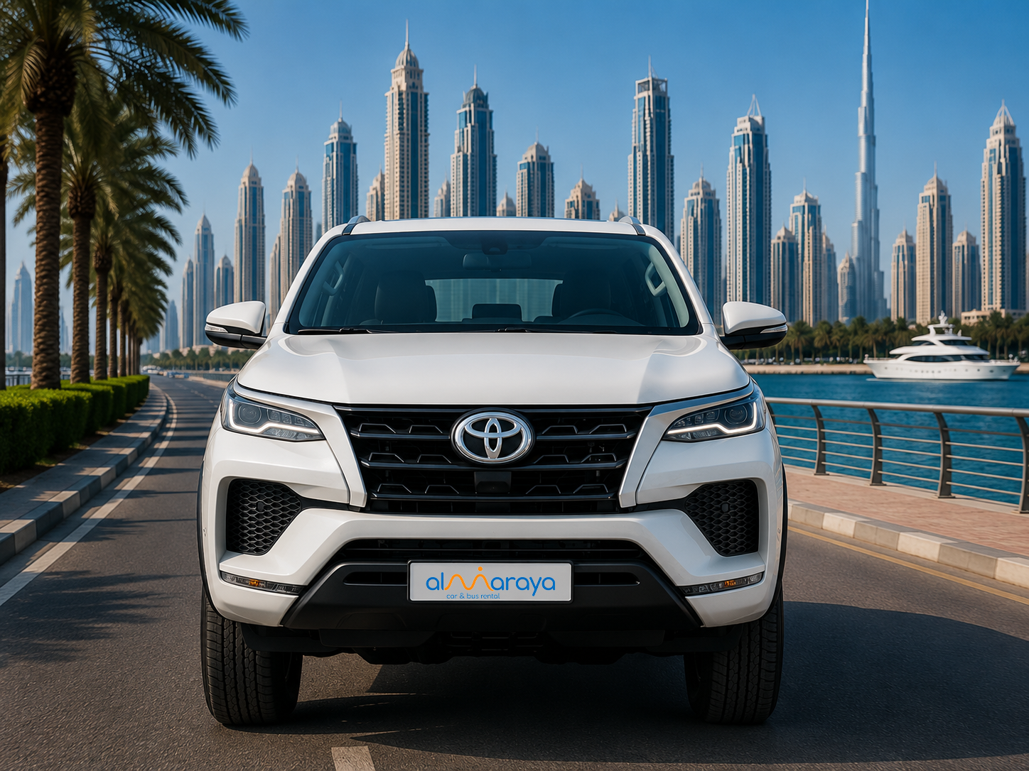 toyota fortuner 2025 rent Dubai