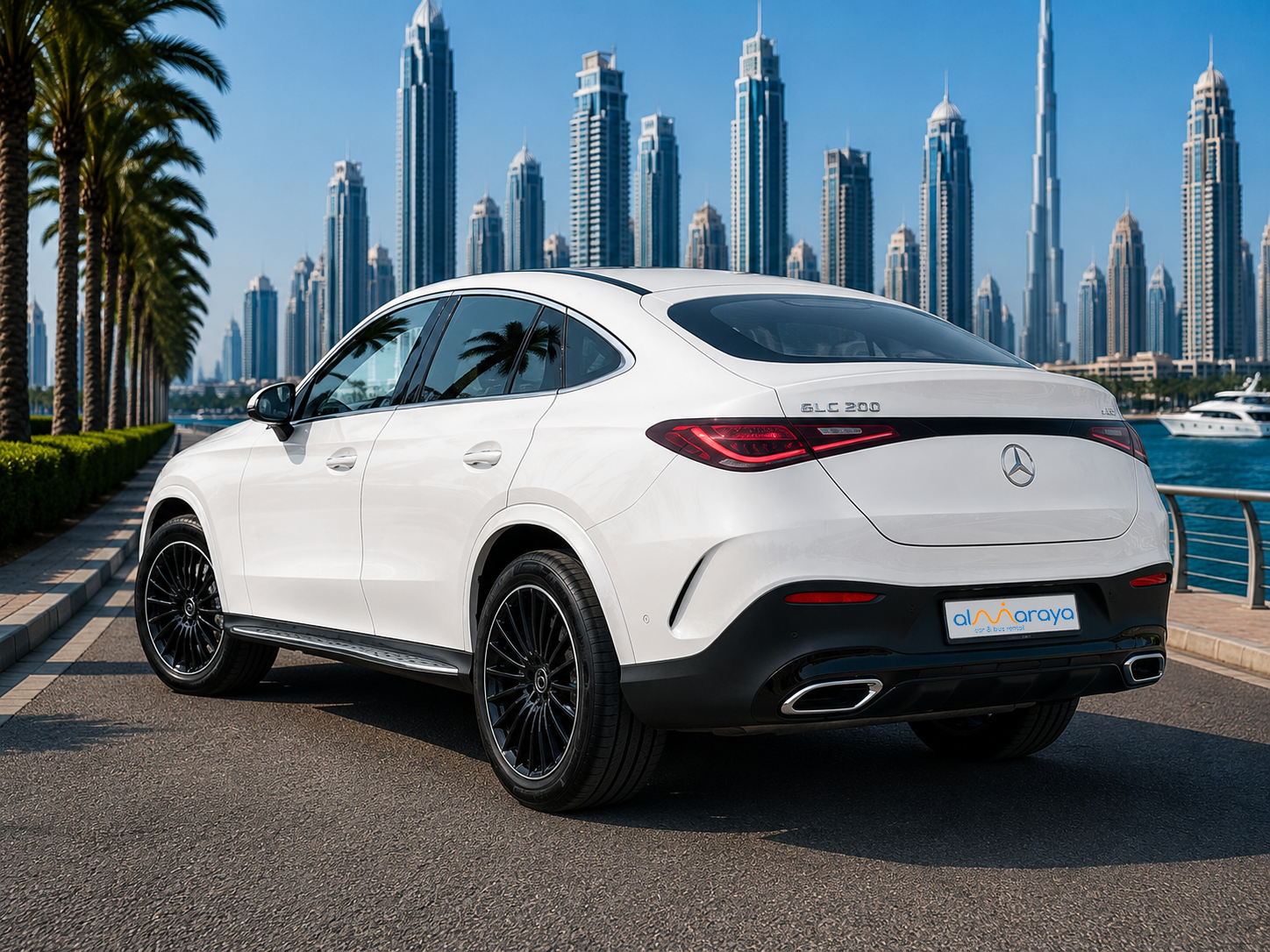 Mercedes GLC 200 2025 rent dubai