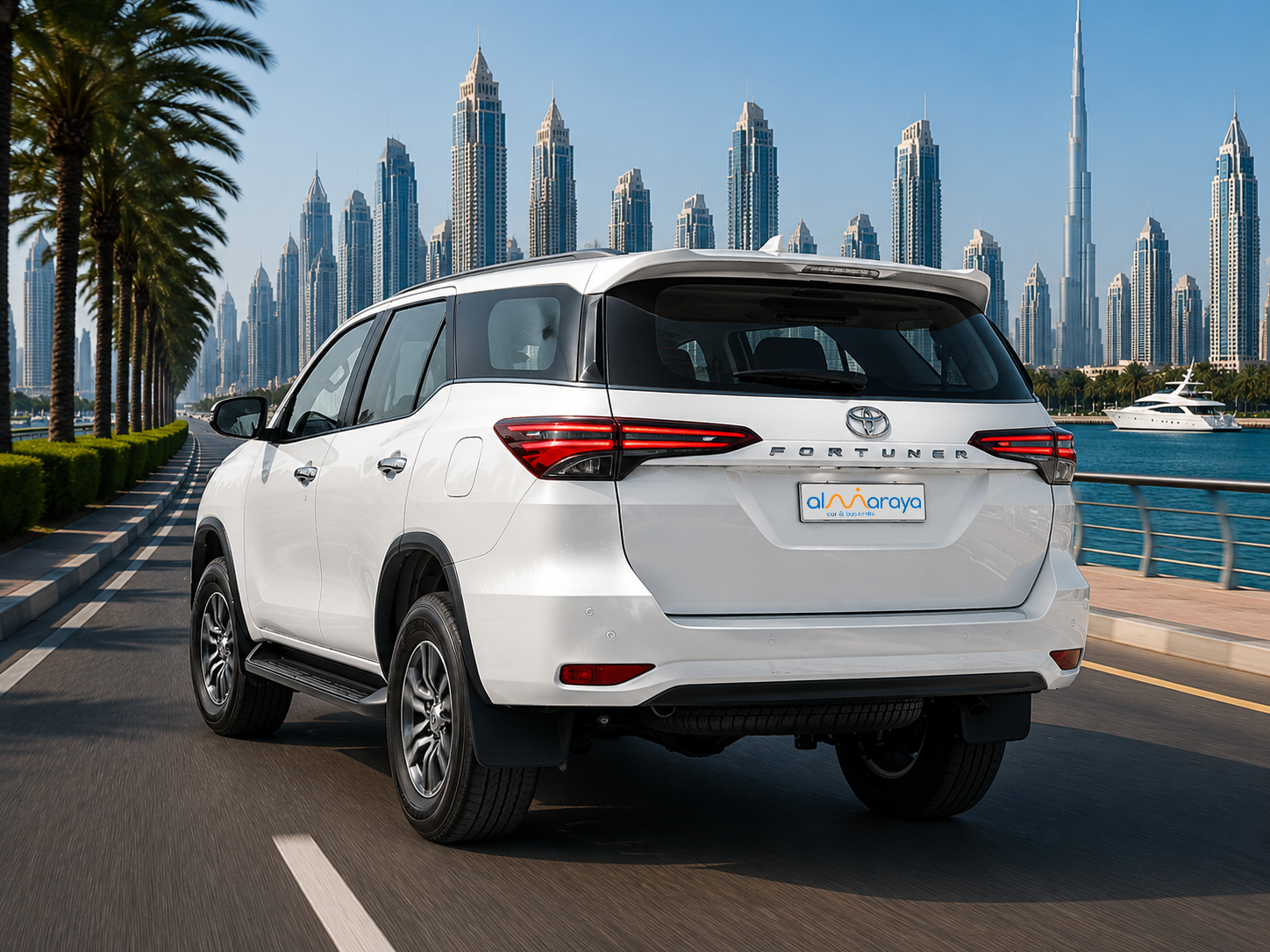 toyota fortuner 2025 rent Dubai