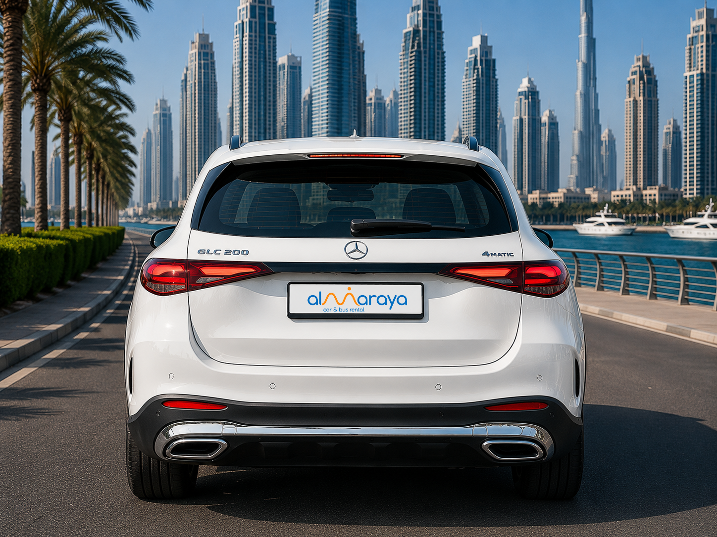 Mercedes GLC 200 2025 rent dubai