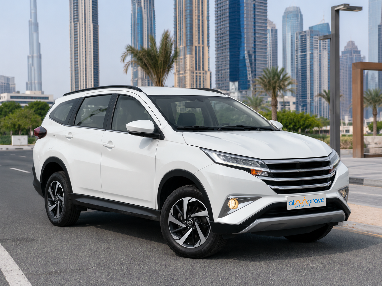 toyota rush 2023 rent dubai