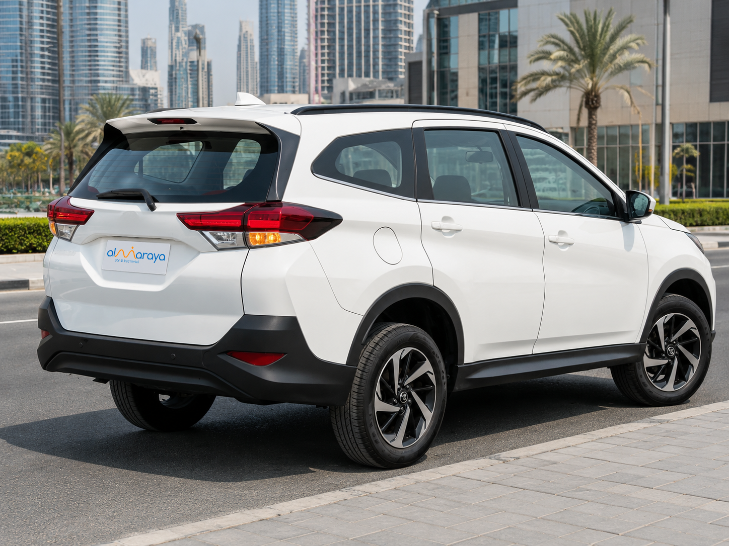 toyota rush 2023 rent dubai