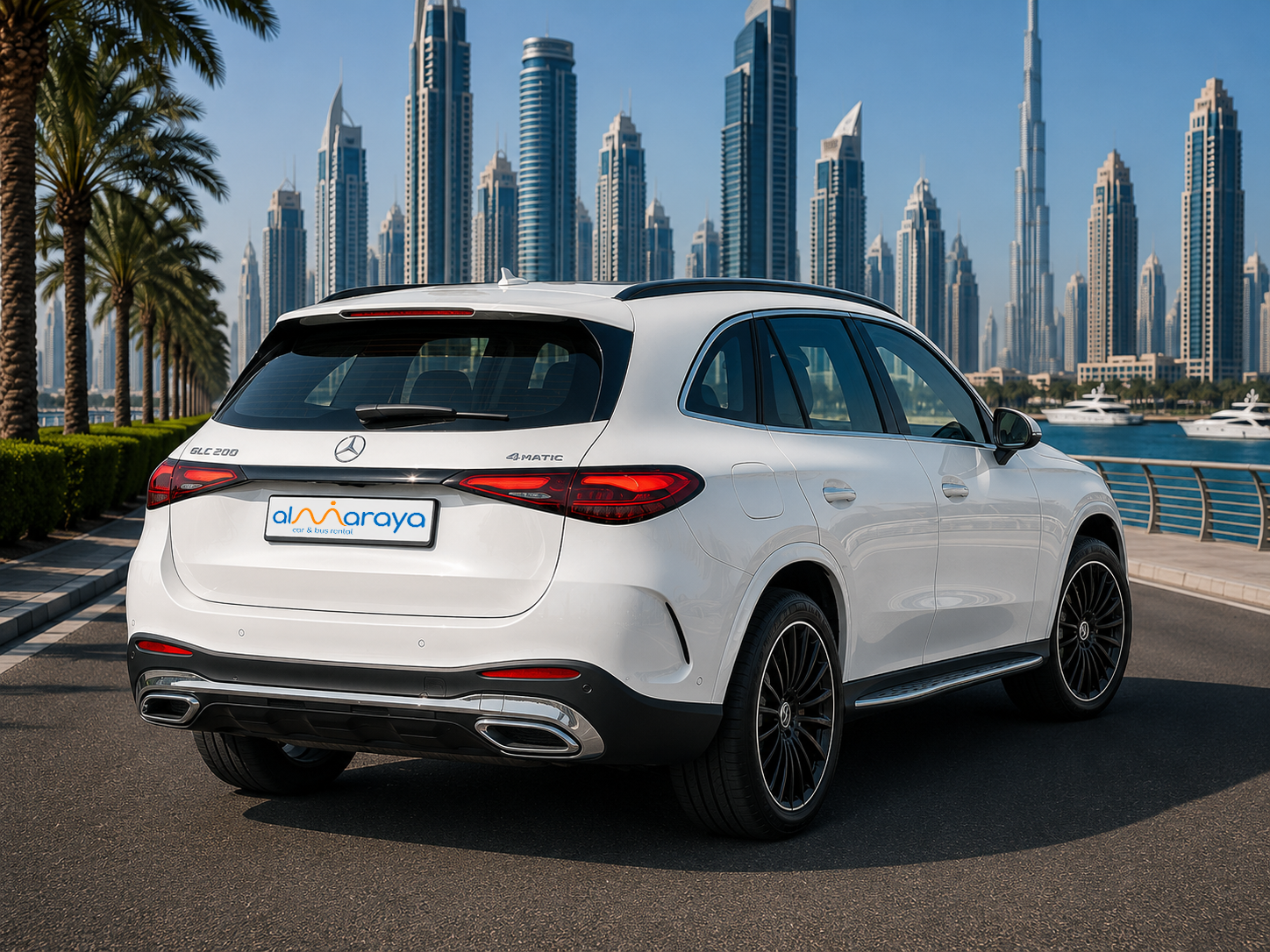 Mercedes GLC 200 2025 rent dubai