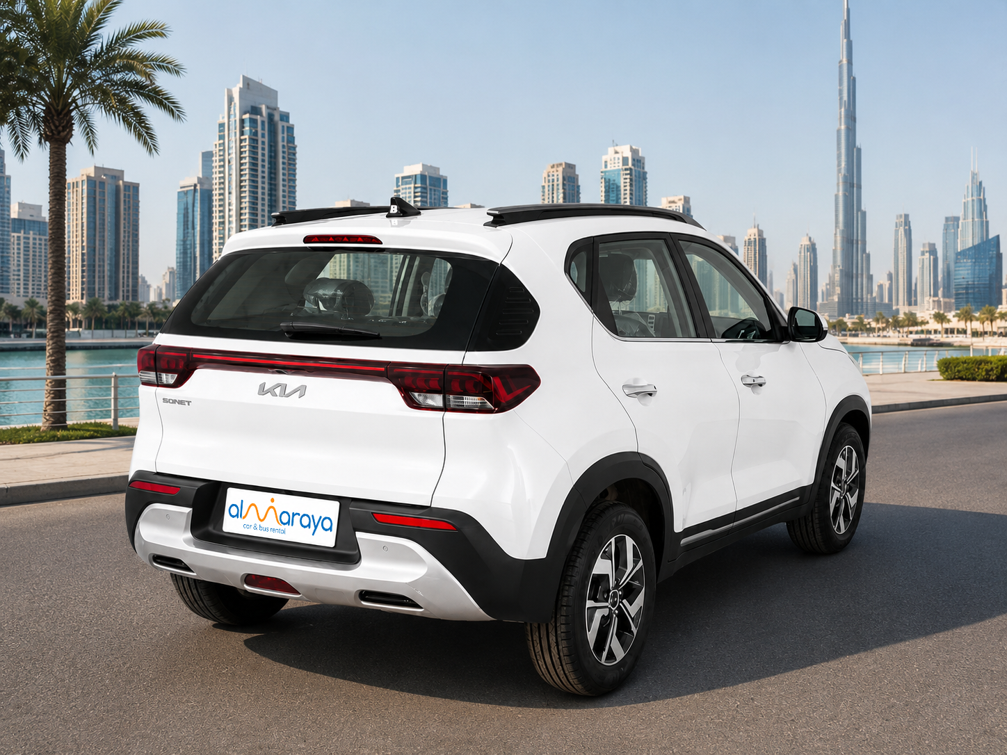 Kia Sonet 2023 rent dubai