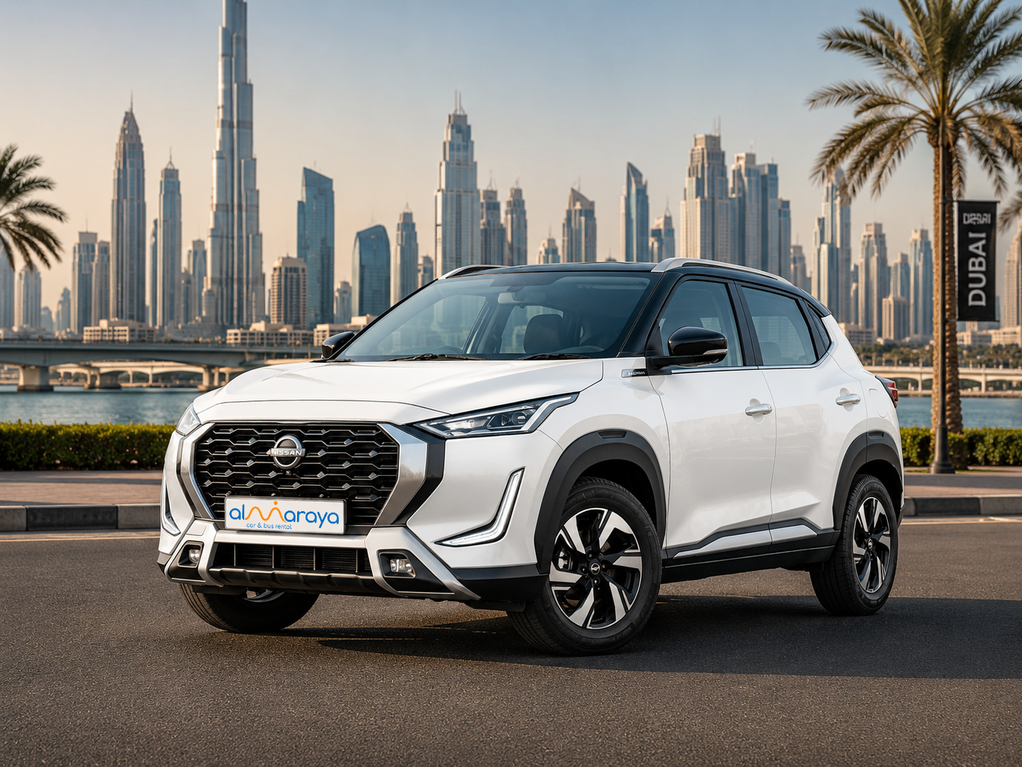 nissan magnite 2025 rent dubai