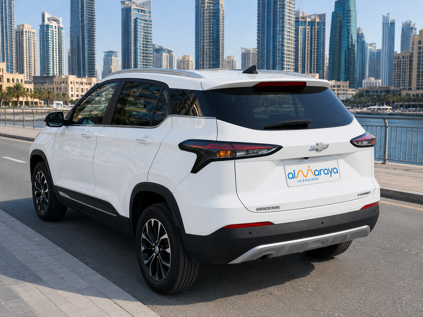 rent Chevrolet Groove 2023 dubai