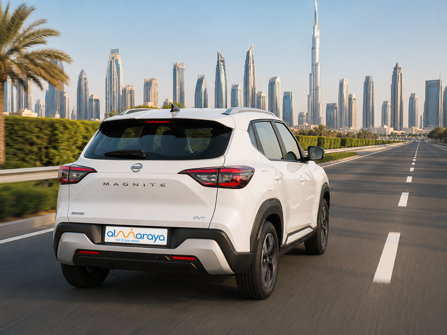 nissan magnite 2025 rent dubai