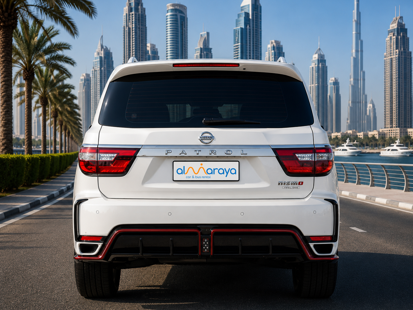 nissan patrol 2023 rent dubai