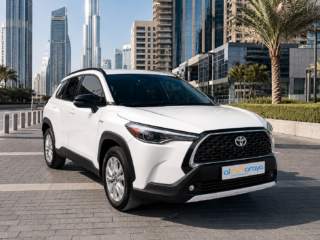 Toyota Corolla Cross 2022 rent dubai
