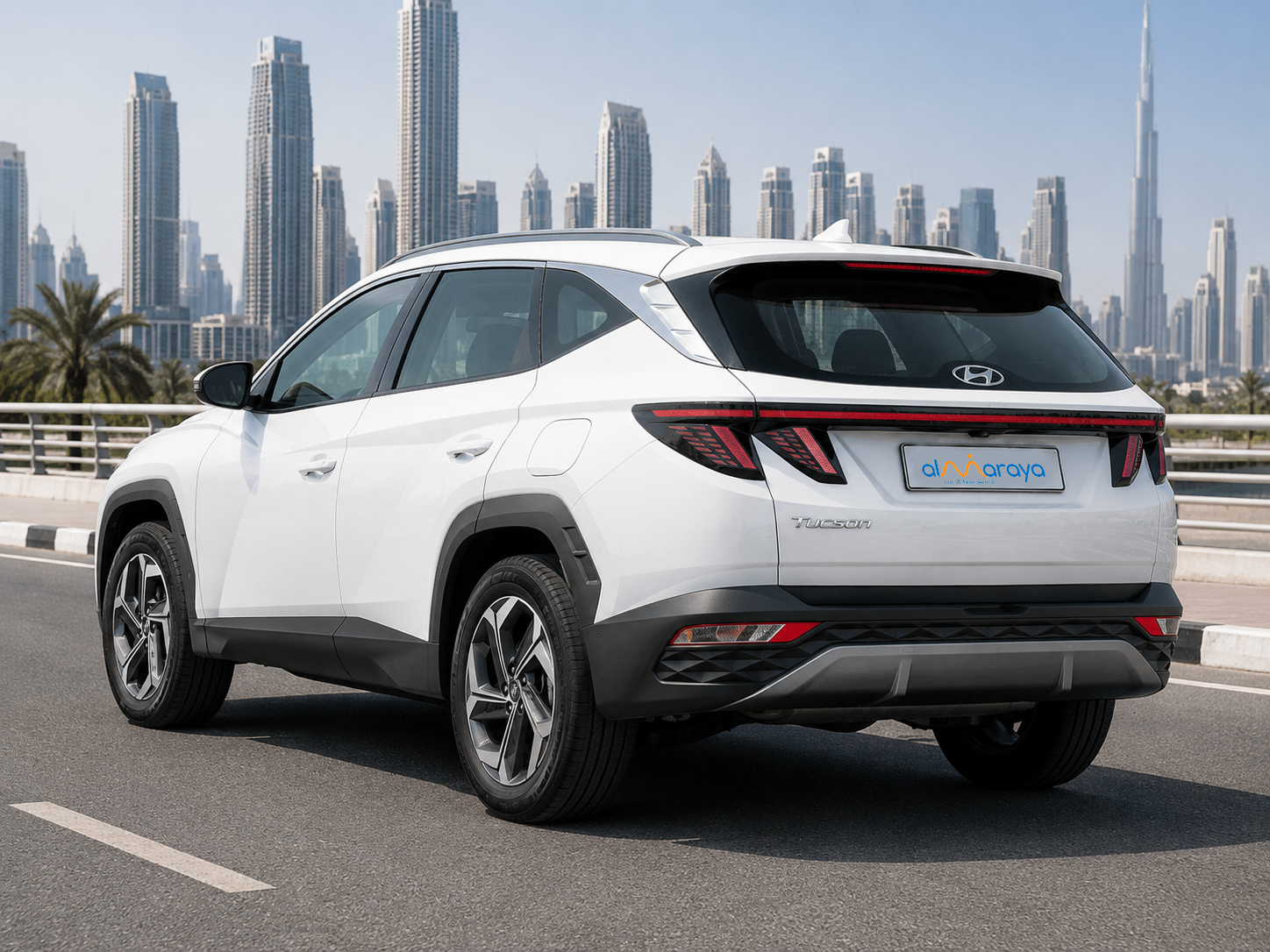 hyundai tucson 2023 rent dubai