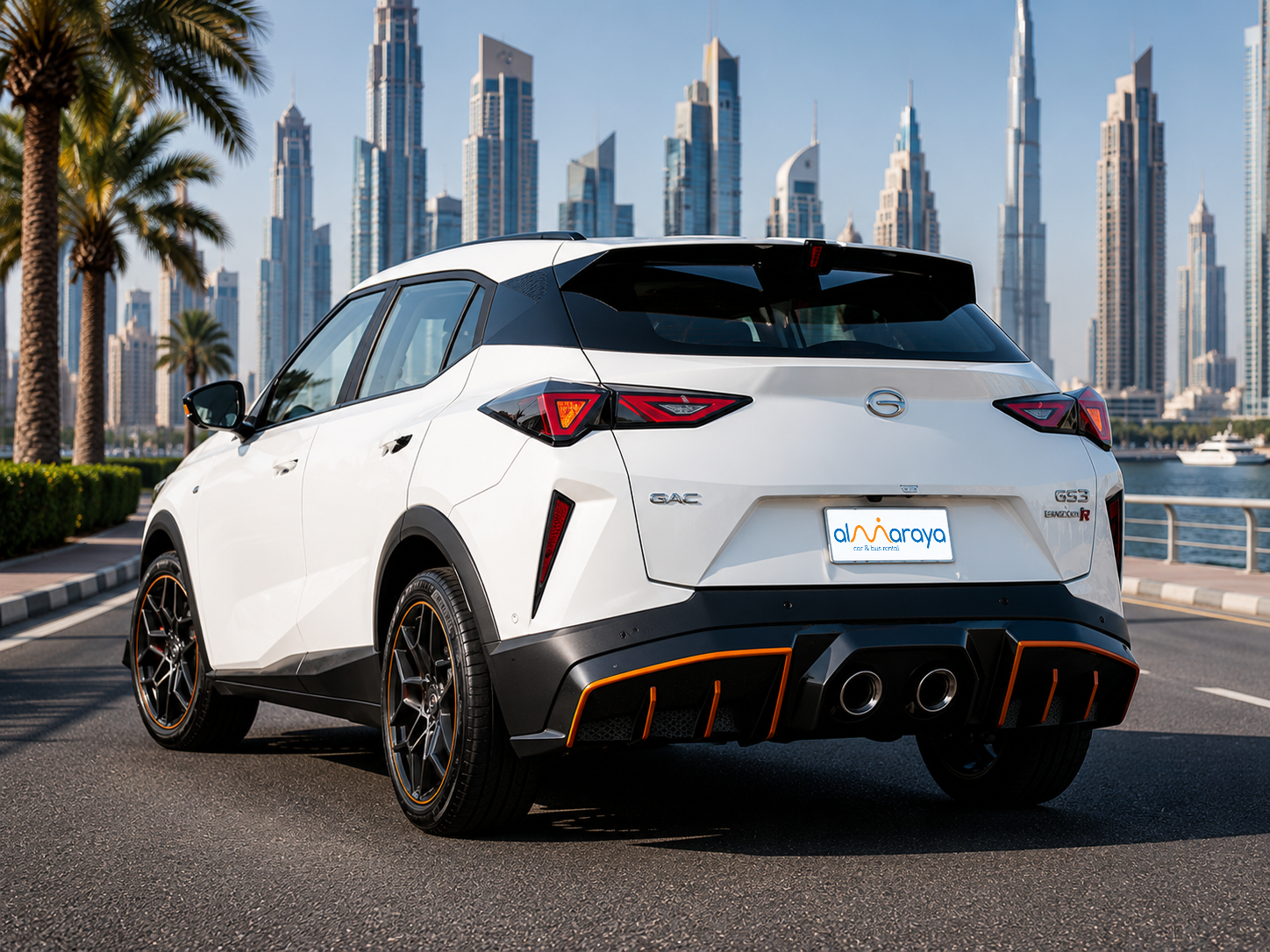Gac GS3 emzoom 2025 rent dubai