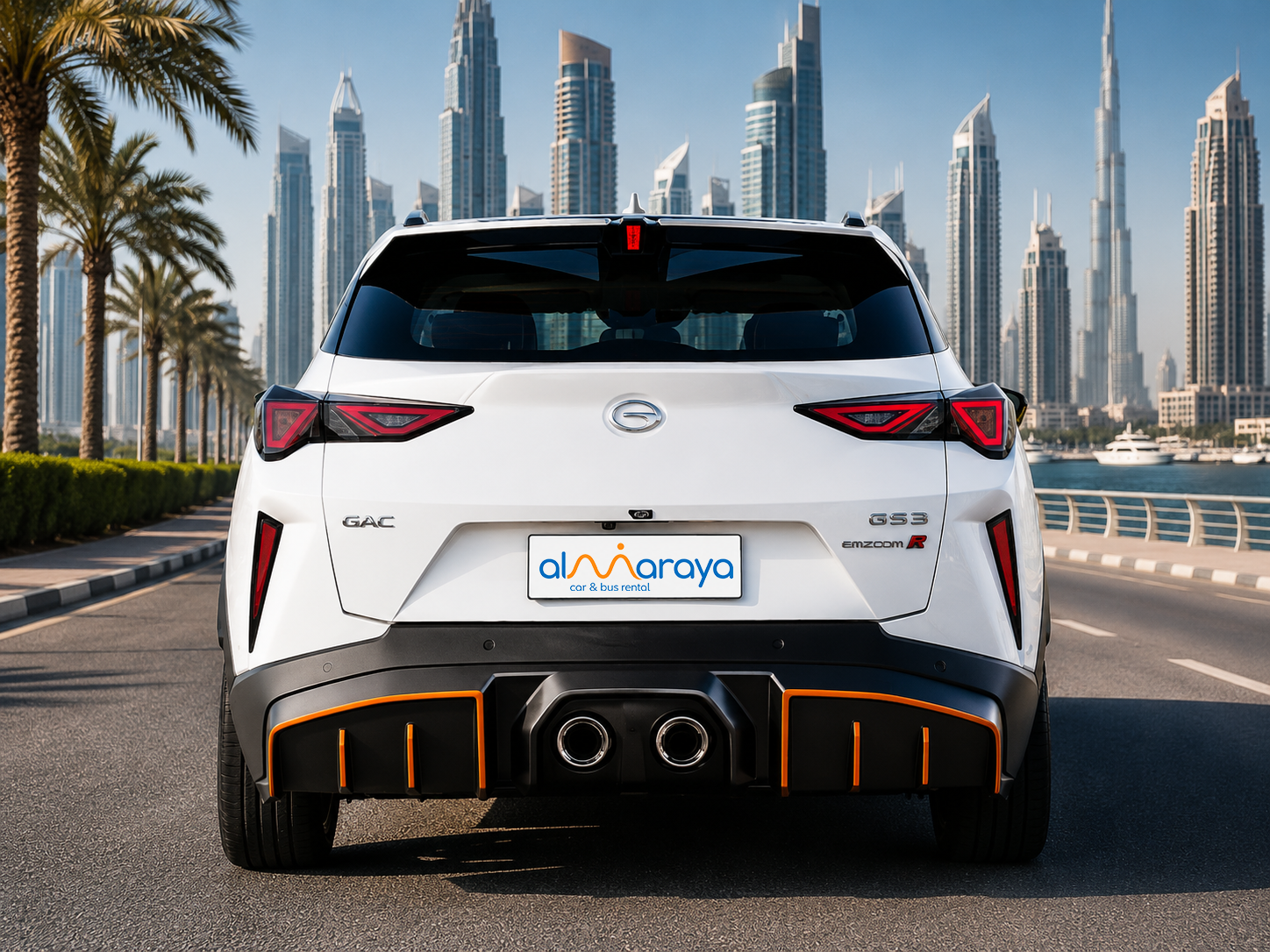 Gac GS3 emzoom 2025 rent dubai
