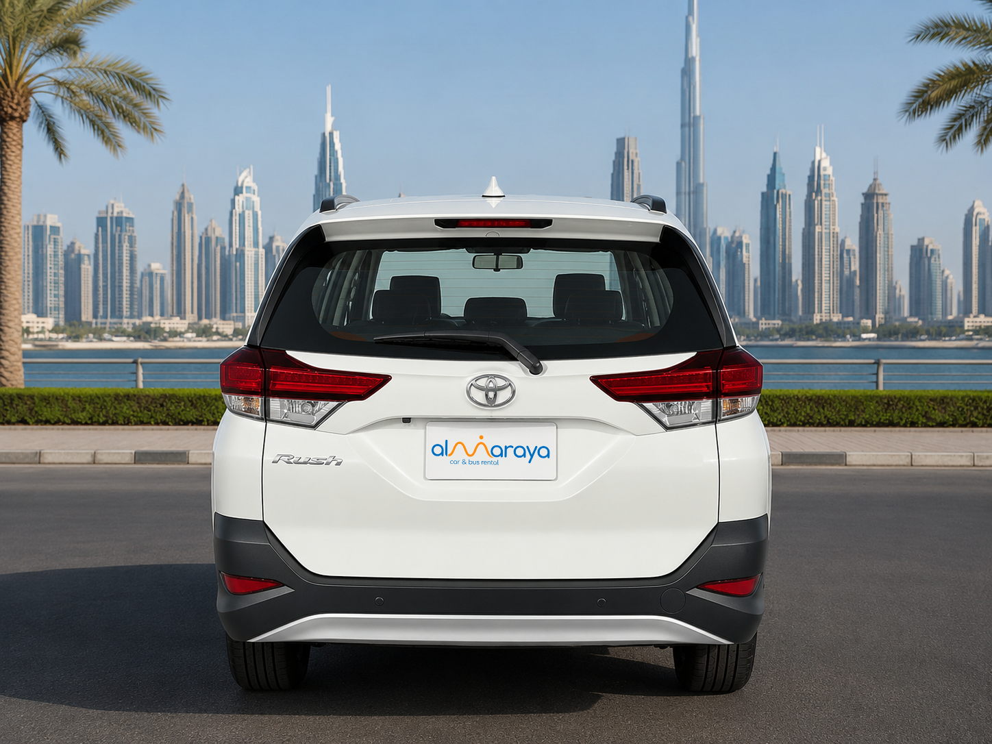 toyota rush 2023 rent dubai