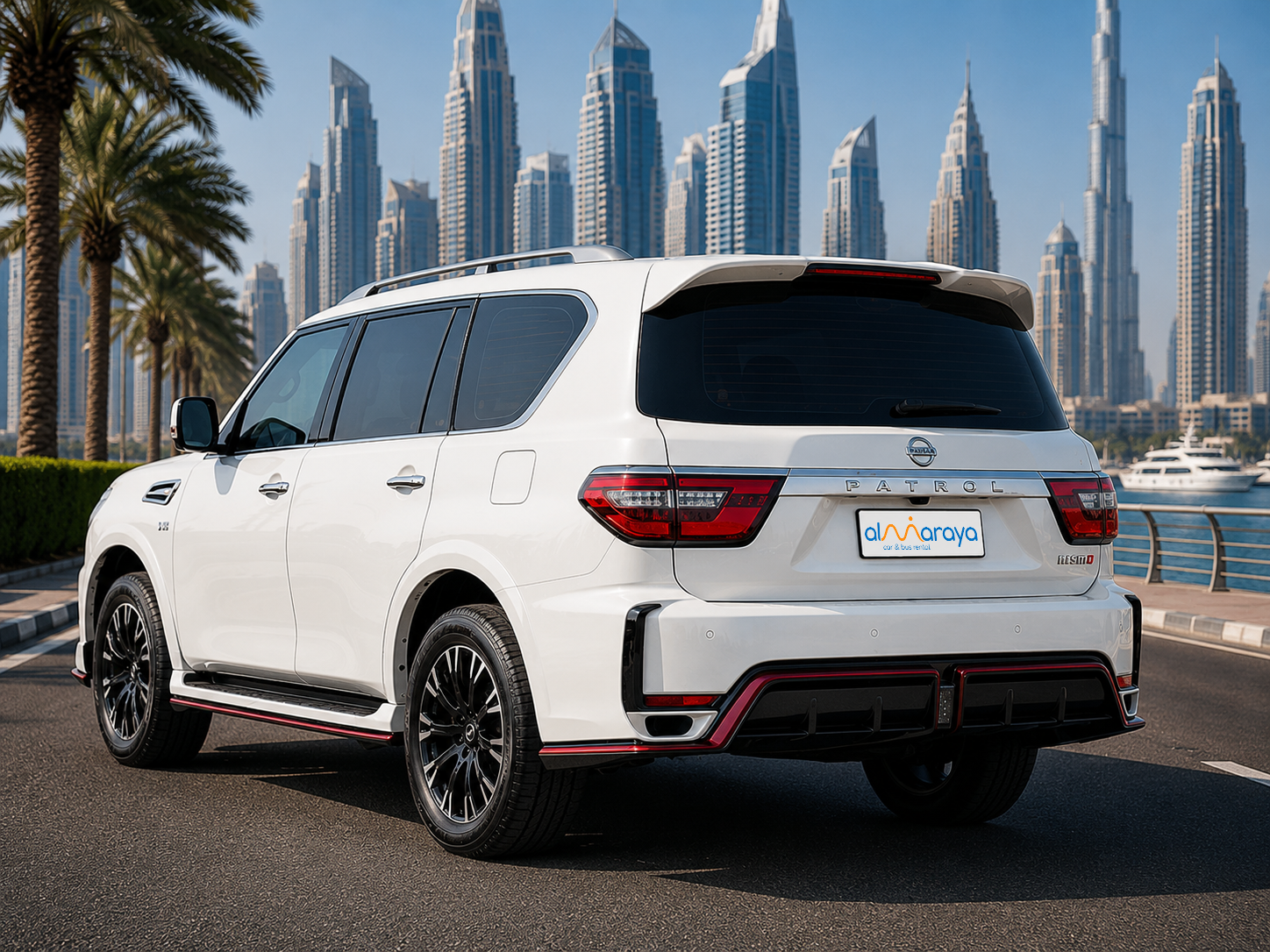 nissan patrol 2023 rent dubai