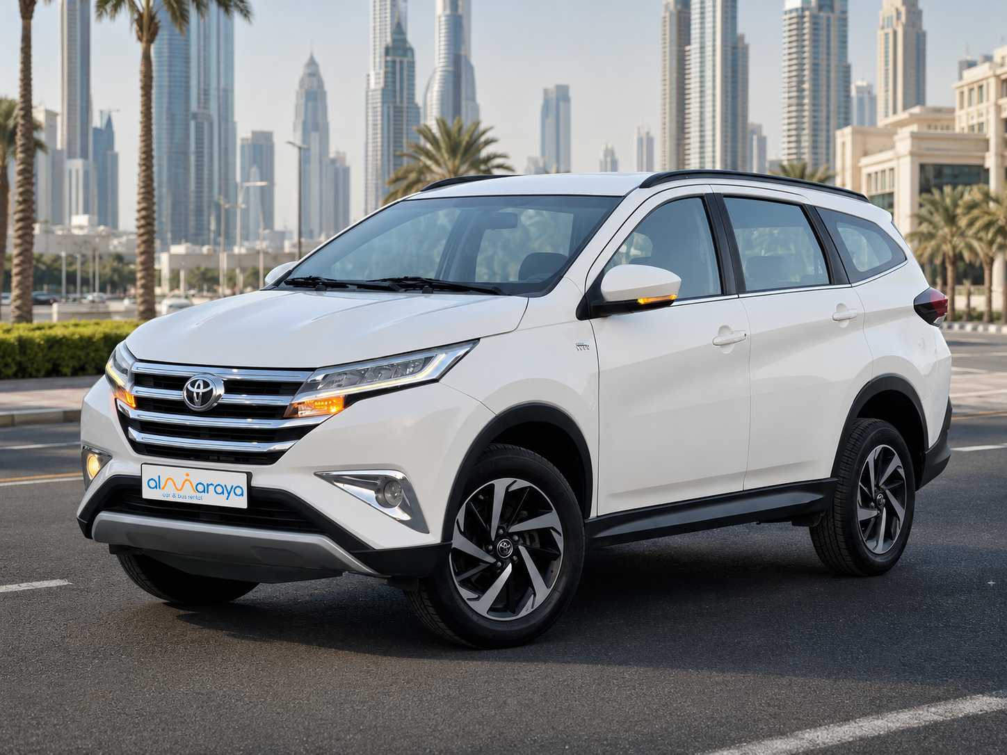 toyota rush 2023 rent dubai